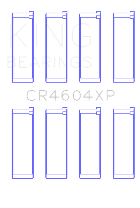 King 07-09 Mazdaspeed 3 L3-VDT MZR DISI (t) Duratec High Performance Rod Bearing Set - Size STD