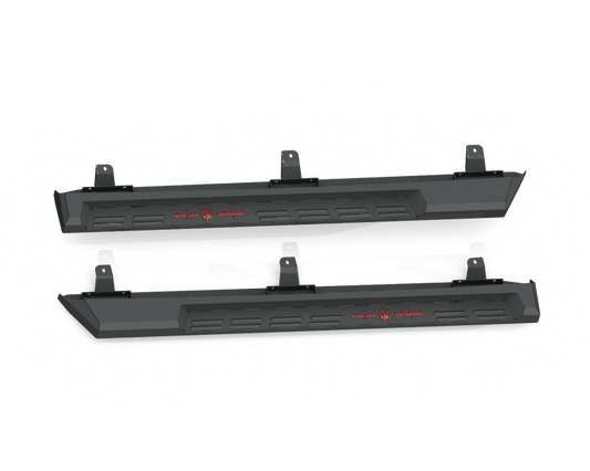 Road Armor 18-20 Jeep Wrangler JL 4DR Stealth Running Board Step - Tex Blk