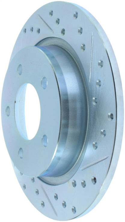 StopTech Select Sport 09-13 Mazda 3 Slotted & Drilled Left Rear Brake Rotor