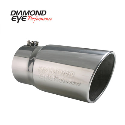 Diamond Eye TIP 4in-5inX12in BOLT-ON ROLLED ANGLE 15-DEGREE ANGLE CUT: EMBOSSED DIAMOND EYE