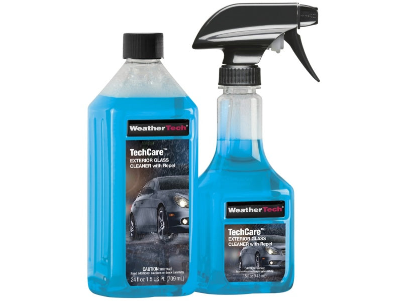 WeatherTech TechCare Exterior Glass Cleaner w/ Repel 18oz. Bottle