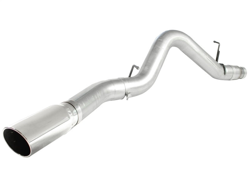 aFe Atlas Exhaust 5in DPF-Back Al Steel 11-13 GM Diesel Trucks V8-6.6L (td) LML (Pol Tip)