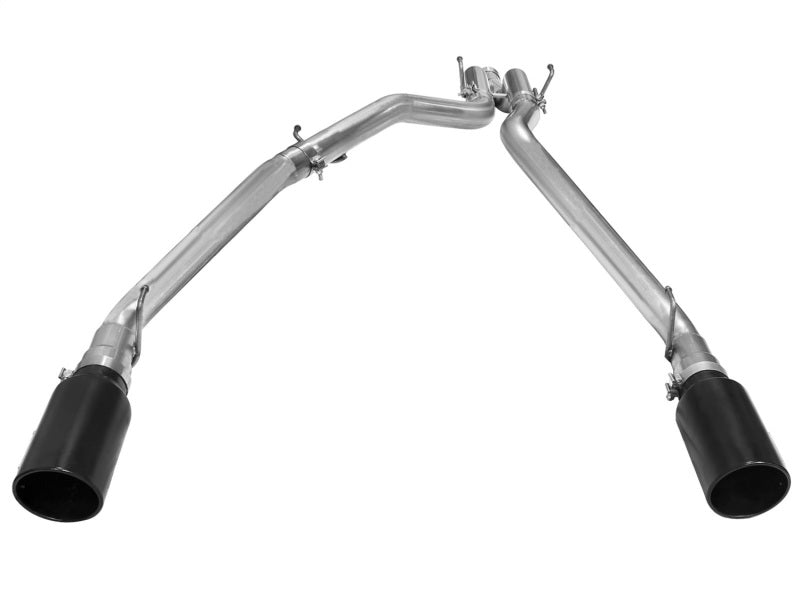 aFe MACHForce XP DPF-Back Exhaust 3in SS w/ 6in Black Tips 2014 Dodge Ram 1500 V6 3.0L EcoDiesel