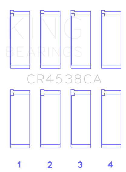 King Engine Bearings Mini Cooper S/Cooper S Conv/Works W11B16A Rod Bearing Set - Size +0.25mm