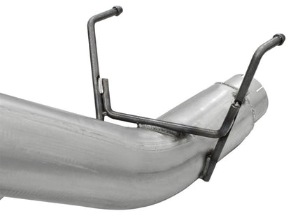 aFe Atlas 5in DPF-Back Aluminized Steel Exhaust Dodge RAM Diesel Trucks 13-14 L6-6.7L (td) Mega Cab