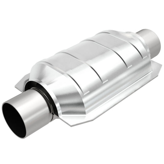 MagnaFlow Univ Cat Conv 2.25in Inlet/Outlet Ctr/Ctr Oval 01-04 Sequoia/03-04 Tundra 4.7L D/S-P/S