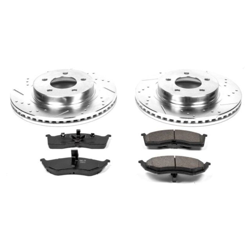 Power Stop 98-04 Chrysler Concorde Front Z23 Evolution Sport Brake Kit