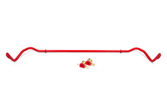 BMR 08-19 Dodge Challenger Rear Hollow 25mm Non-Adjustable Sway Bar Kit - Red