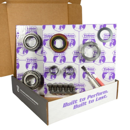 Yukon 7.5in GM 3.42 Rear Ring & Pinion Install Kit 26 Spline Positraction 2.25in Axle Bearings