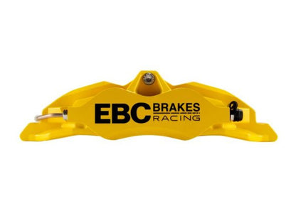 EBC Racing 05-11 Ford Focus ST (Mk2) Front Right Apollo-4 Yellow Caliper