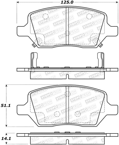 StopTech Street Brake Pads