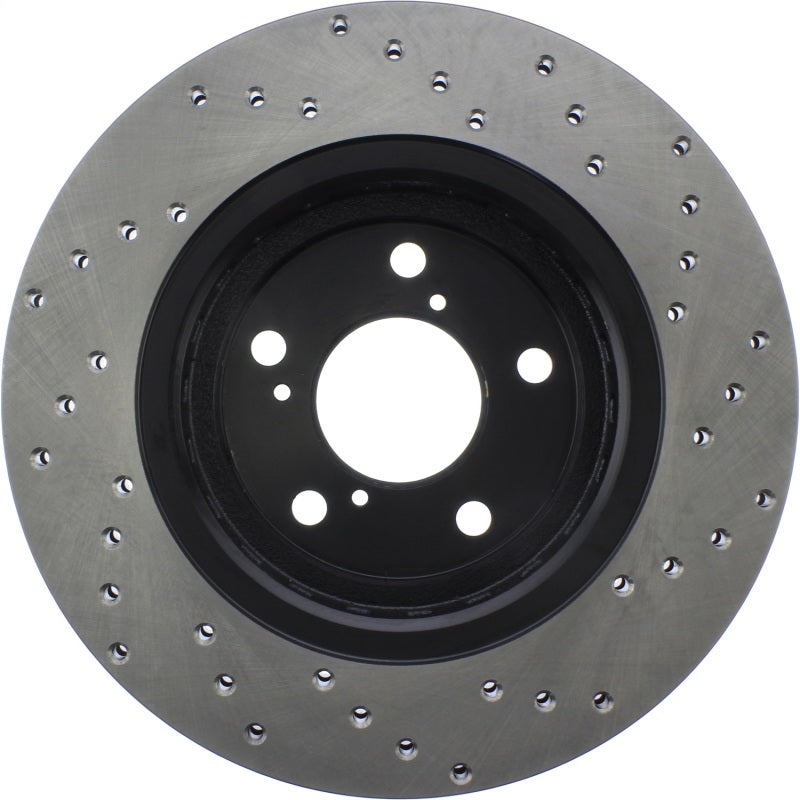 StopTech 15-19 Honda Pilot Cryo Drilled Sport Front Right Rotor