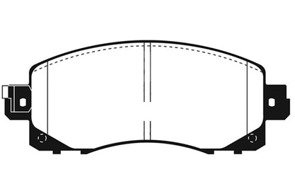 EBC 2022+ Subaru WRX 2.4T Greenstuff Front Brake Pads