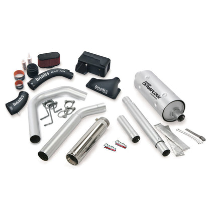 Banks Power 16-17 Ford 6.8L MH-A Stinger Bundle - SS Single Exhaust Left Exit w/ Chrome Tip