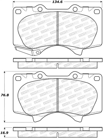 StopTech Street Brake Pads