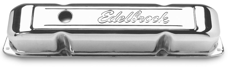 Edelbrock Valve Cover Signature Series Chrysler 1958-1979 361-440 V8 Chrome