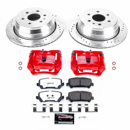 Power Stop 15-19 Chevrolet Colorado Rear Z36 Truck & Tow Brake Kit w/Calipers