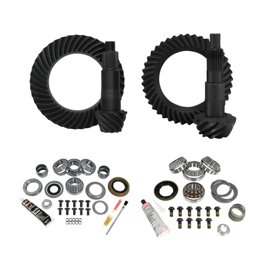 Yukon Gear 18-22 Jeep Wrangler Re-Gear and Install Kit, D30 front/D44 rear 4.11 Ratio