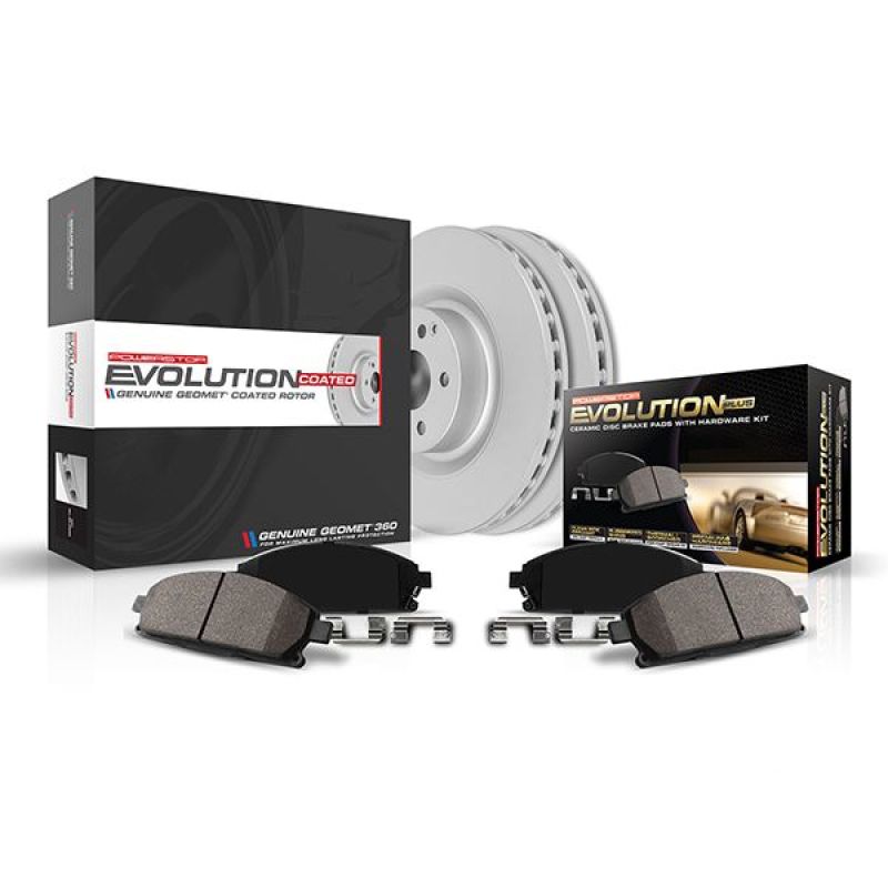 Power Stop 2022 Kia Sorento Front Z17 Coated Brake Kit