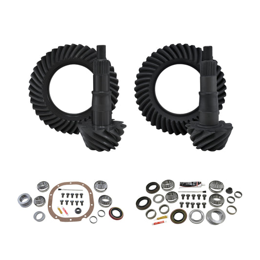 Yukon Gear & Install Kit Package for 00-08 Ford F150 8.8in Front & Rear 4.11 Ratio