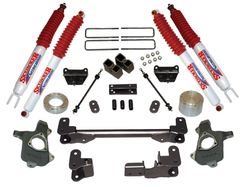 Skyjacker 2007-2007 Chevrolet Silverado 1500 Classic 4 Wheel Drive Suspension Lift Kit w/ Shock