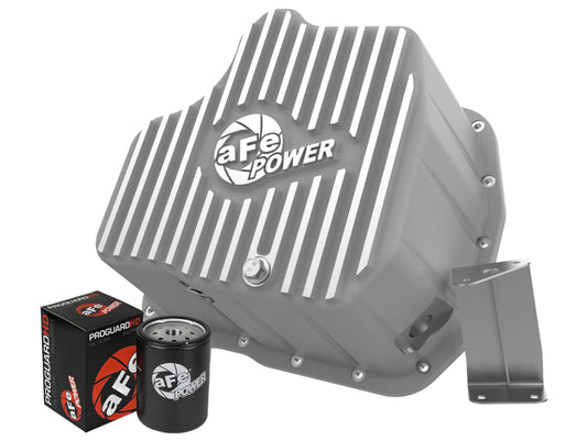 aFe Street Series Deep Engine Oil Pan 11-16 GM Duramax V8-6.6L (td)