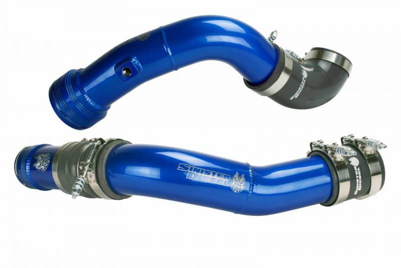 Sinister Diesel 2017-2021 Ford Powerstroke 6.7L Intercooler Charge Pipe Kit