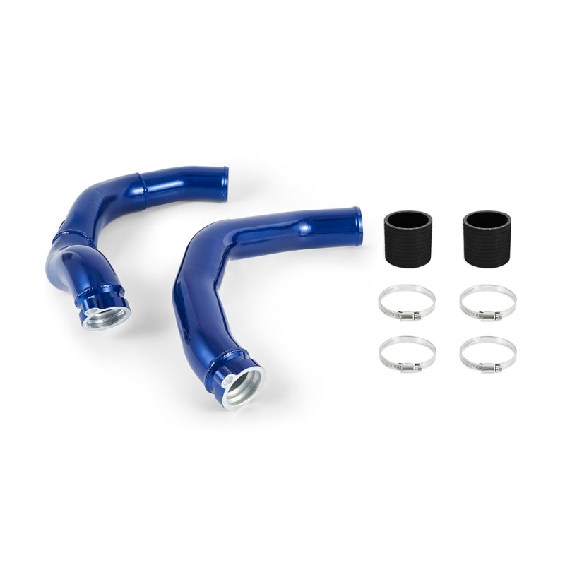 Mishimoto 2015-2020 BMW F80 M3/M4 Intercooler Pipe Kit San Marino Blue Metallic