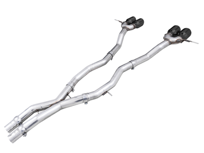 AWE Tuning Track Edition Cat-Back Exhaust for BMW G8X M3/M4 - Diamond Black Tips