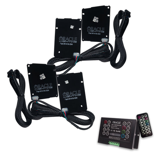 Oracle 19-21 Chevy Camaro LS/LT RGB+A Headlight DRL  Kit - ColorSHIFT w/ 2.0 Controller