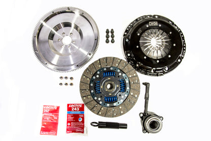 DKM Clutch 2.0 VW/Audi A3 TSI 8 Bolt Sprung Organic MB Clutch w/Steel Flywheel (440 ft/lbs Torque)