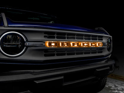 ORACLE Lighting Universal Illuminated LED Letter Badges - Matte Blk Surface Finish - P