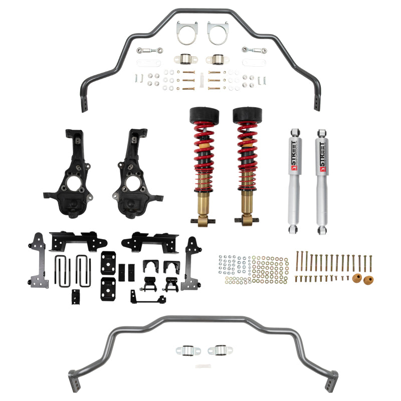 Belltech LOWERING KIT 2019+ GM Silverado / Sierra 1500 2WD All Cabs - 2-5in Fr / 6in R