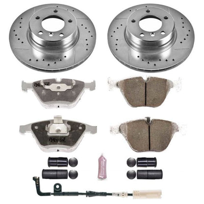 Power Stop 06-07 BMW 525i Front Z26 Street Warrior Brake Kit