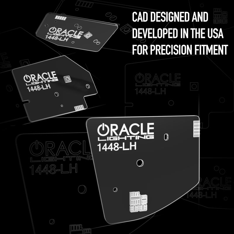 Oracle 19-21 RAM 1500 Projector LED Headlight DRL Kit - RGBW+A w/ 2.0 Controller
