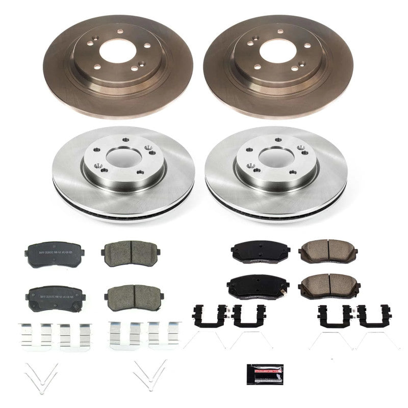 Power Stop 2022 Hyundai Kona Front & Rear Autospecialty Brake Kit