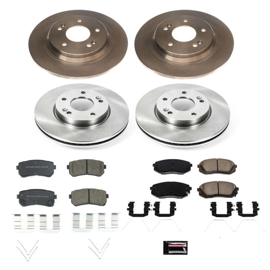 Power Stop 2022 Hyundai Kona Front & Rear Autospecialty Brake Kit