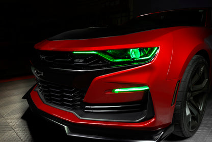 Oracle 19-21 Chevy Camaro SS/RS RGBW+A Headlight DRL Kit - ColorSHIFT w/ BC1 Controller