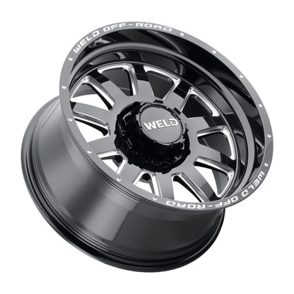 Weld Off-Road W102 20X10 Stealth 5X139.7 5X150 ET-18 BS4.75 Gloss Black MIL 110.2