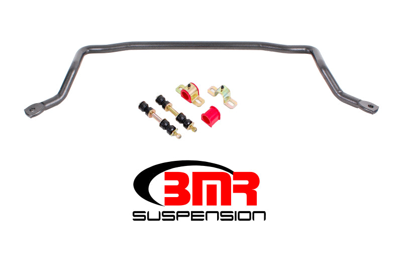 BMR 78-87 G-Body Front Solid 1.25in Sway Bar Kit w/ Bushings - Black Hammertone