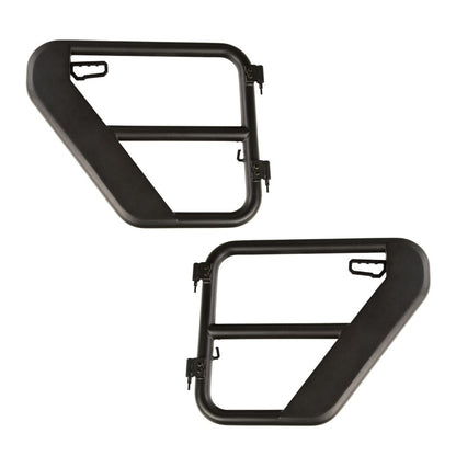 Rugged Ridge Fortis Rear Tube Doors 18-20 Jeep JL / 2020 JT