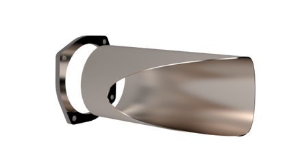 QTP 5in Weld-On QTEC DIY Cutout Pipe