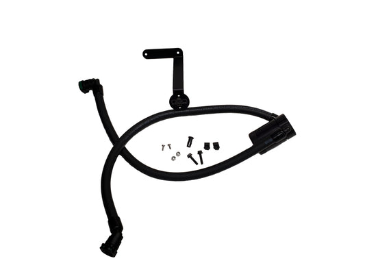 J&L 2011-2025 Ford F-150 2.7L/3.5L/5.0L Passenger Side Oil Separator 3.0 - Black Anodized