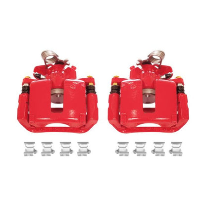 Power Stop 13-17 Ford Explorer Rear Red Calipers w/Brackets - Pair