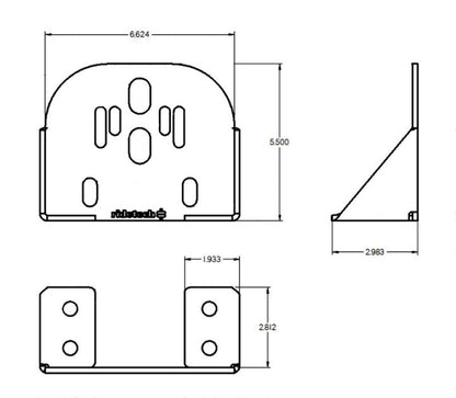 Ridetech Bolt-on Upper AirSpring Bracket