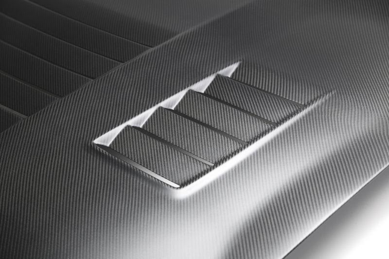 Anderson Composites 15-19 Ford Mustang Shelby GT350 Type-CR Double Sided Carbon Fiber Hood