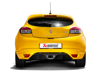 Akrapovic 10-16 Renault Megane Coupe RS Evolution Line Cat Back (Titanium) w/ Carbon Tips