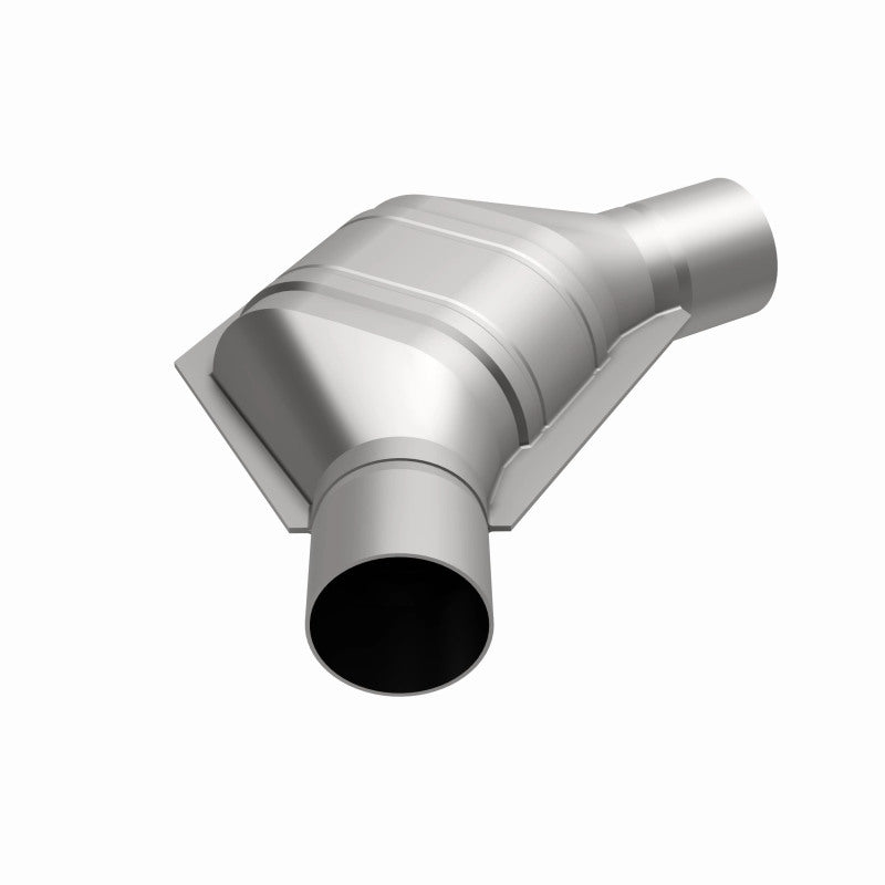 MagnaFlow Universal Catalytic Converter 2.25 Angled In/Out Front CA