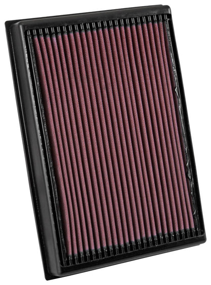 K&N 2016 Nissan Titan XD V8-5.0L Replacement Drop In Air Filter