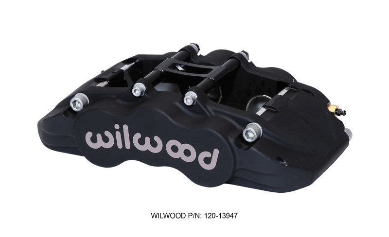 Wilwood Caliper-GN6R-L/H-Black Ano (.80 Thk Pad) 1.75/1.38/1.38in Pistons 1.38in Disc